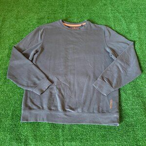 McNeal German Brand Gray Pullover Soft Jersey Sweatshirt Size M Casual Crew Neck